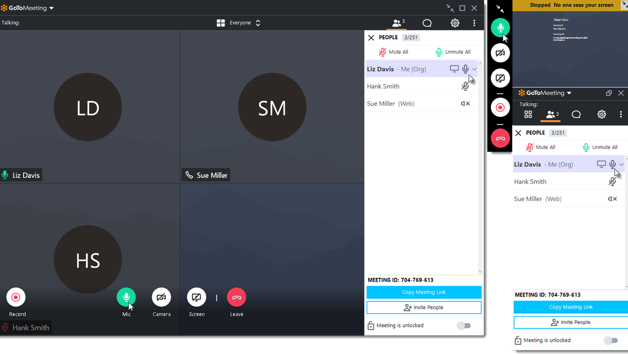 Manage users access