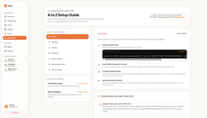 Website widget embedding and setup guide showing installation instructions and integration steps. thumbnail