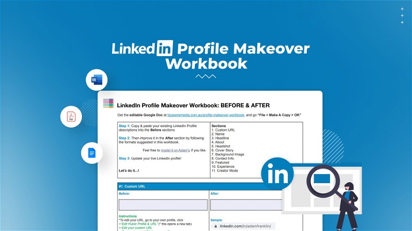 LinkedIn Profile Makeover Workbook
