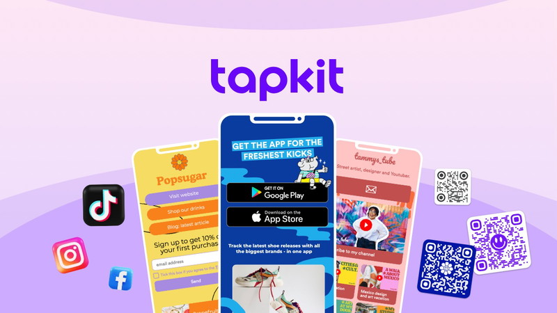 Tapkit - Microsite & QR Studio