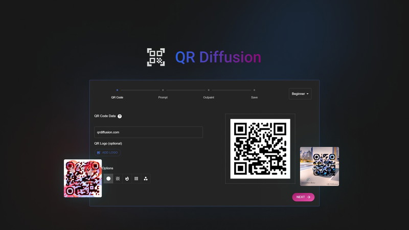 QR Diffusion