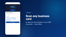 Snap a photo of any paper business card and NexaLink's AI reads every field into your CRM in seconds then prompts a quick note on how you met, so every contact comes with context. thumbnail