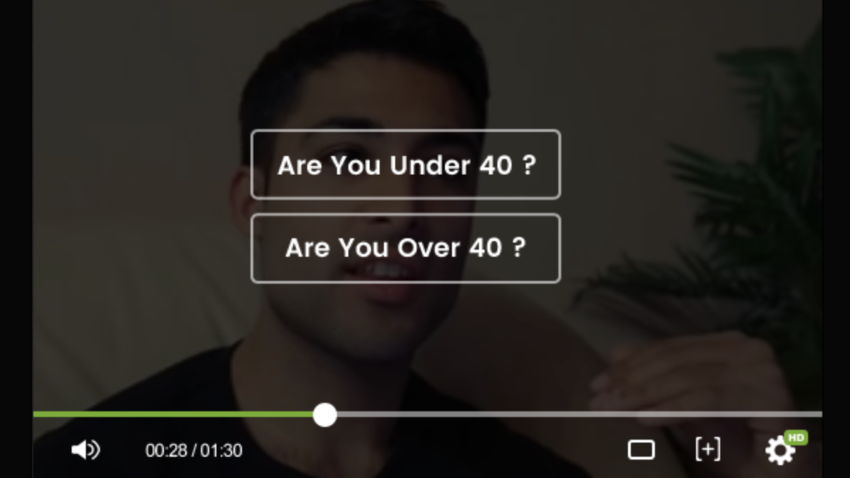 Ask questions in videos