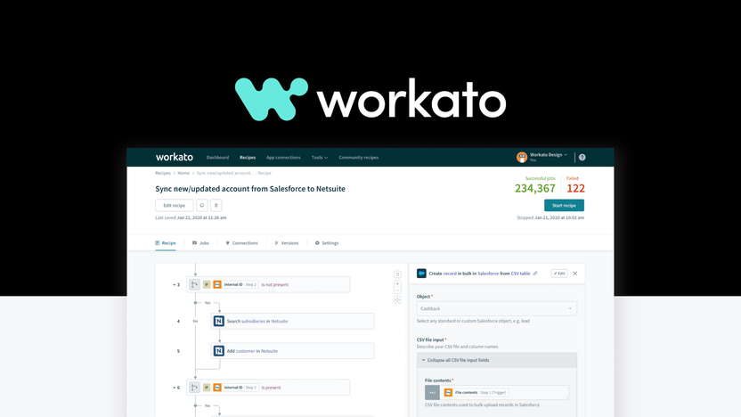 Workato Api Integration Workato - Save time & improve flow with automation | AppSumo