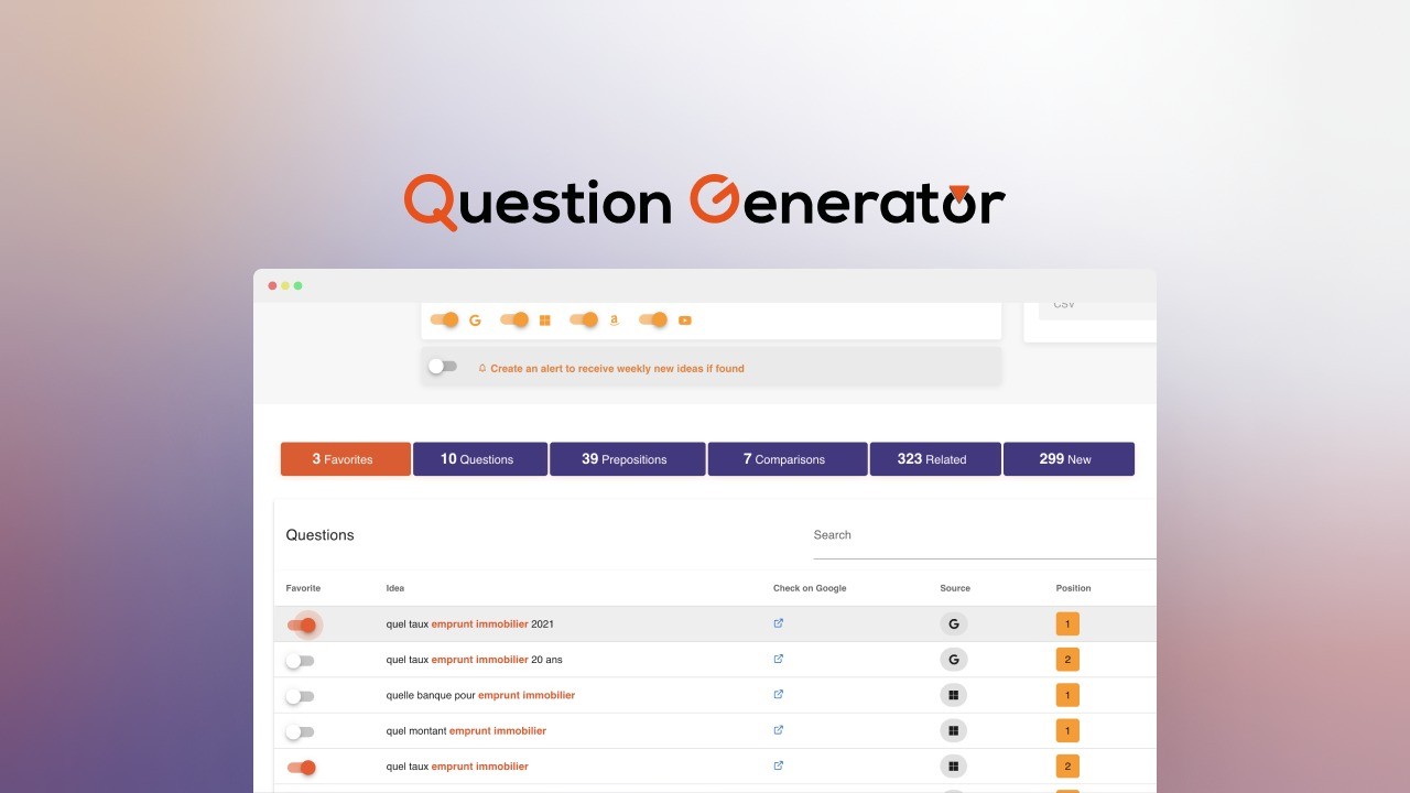 Question Generator Lifetime Deal-Pay Once & Never Again