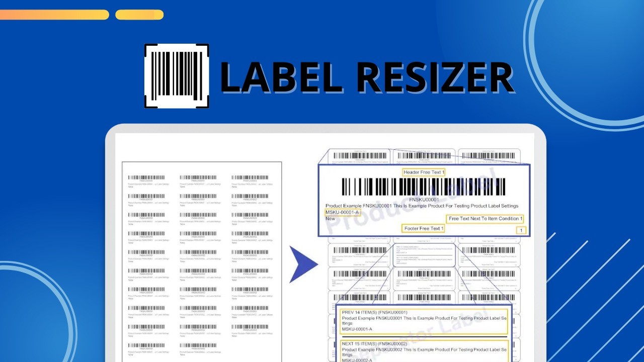 Label Resizer