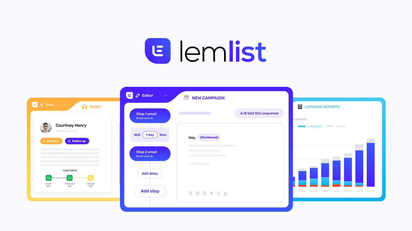Lemlist Engage cold leads & automate followups AppSumo