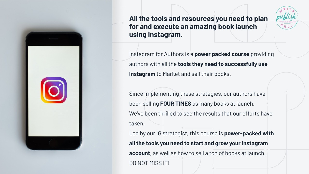 Instagram for Authors