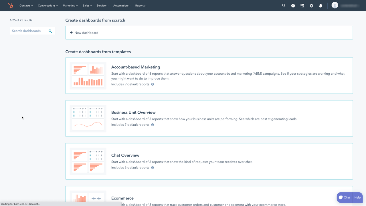 Create dashboards and reports
