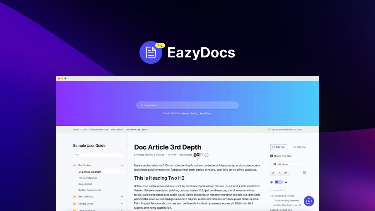EazyDocs Lifetime Deal-Pay Once & Never Again