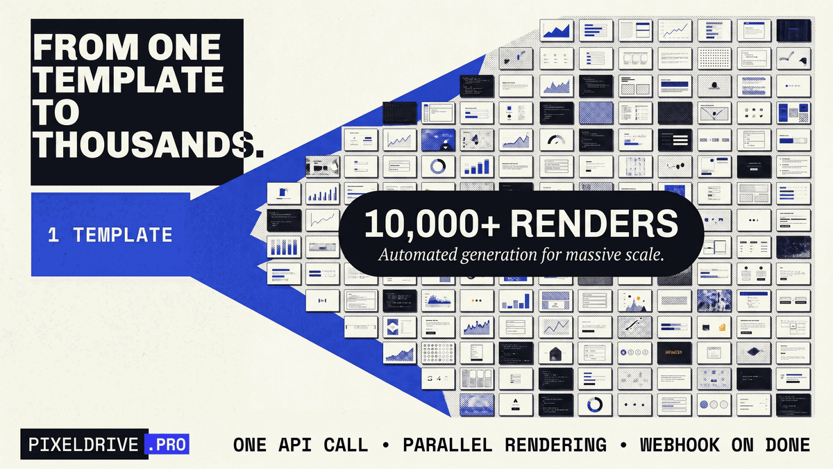 Scale high-volume rendering with zero-cost caching