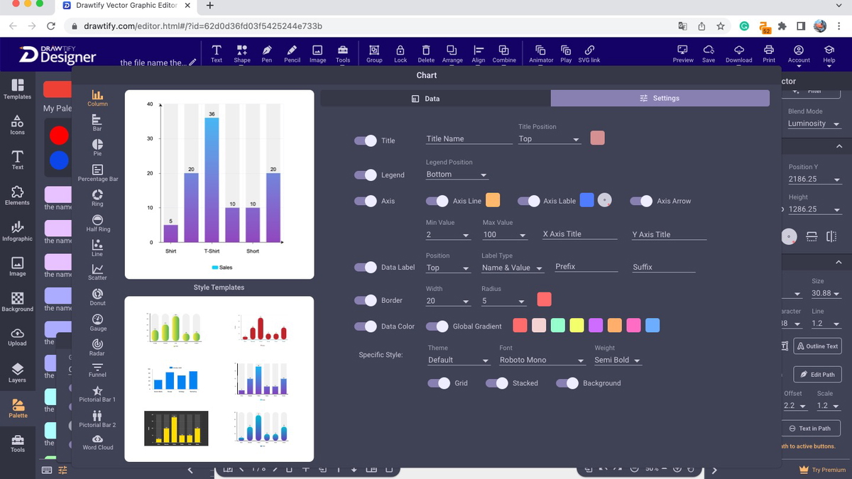 Drawtify Design Templates