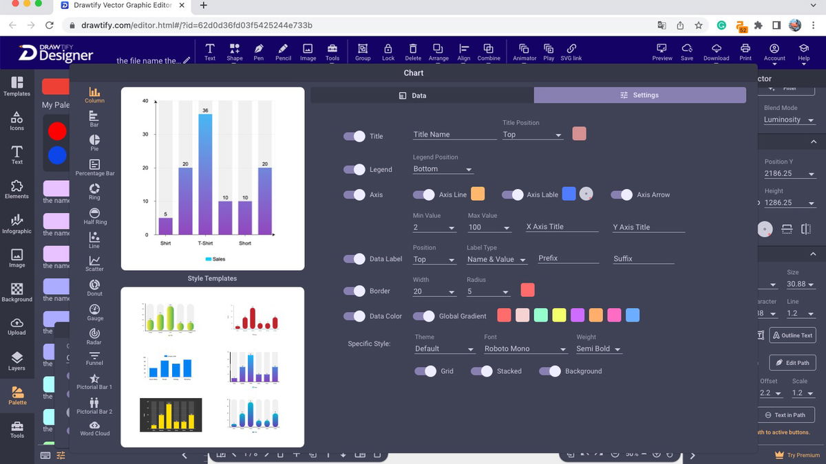Drawtify Design Templates