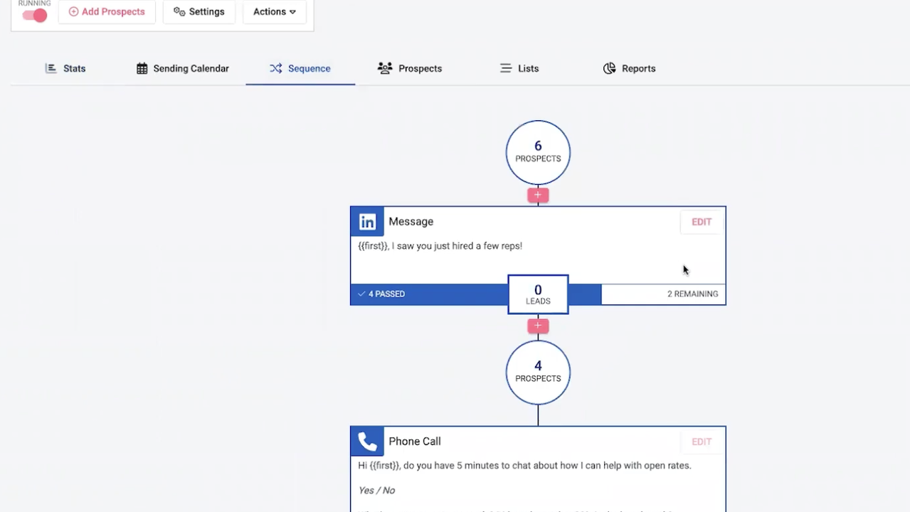 Set up multi-channel campaigns with Mailshake