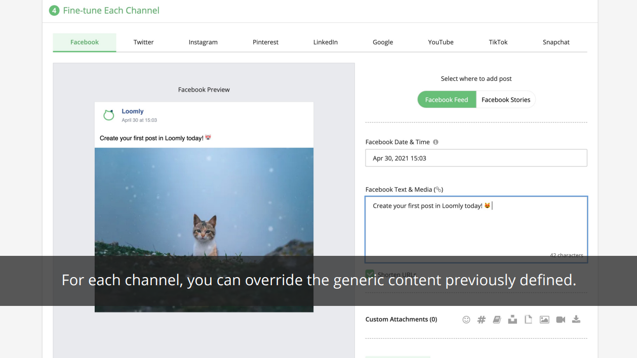 Create social posts