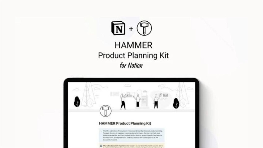 HAMMER Product Planning Kit for Notion