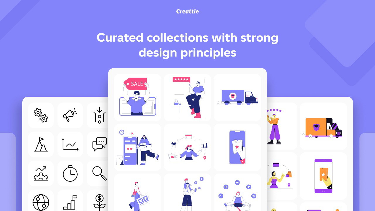 Creattie - Plus exclusive