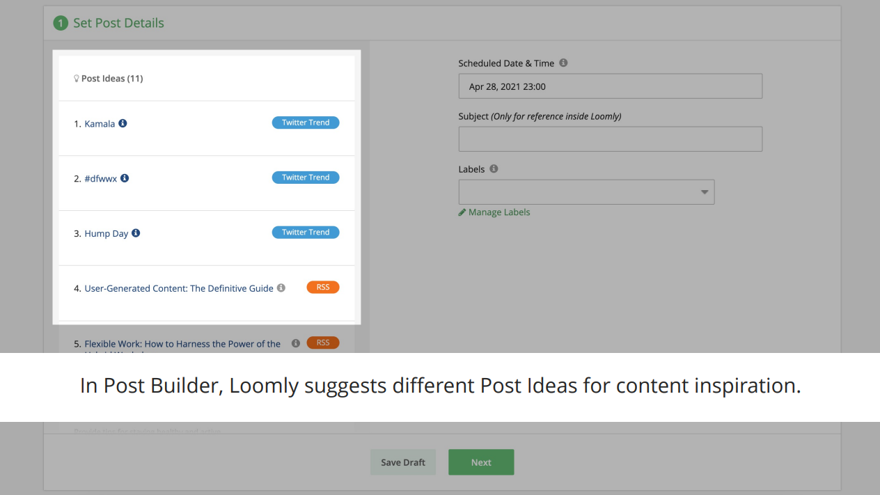 View post ideas
