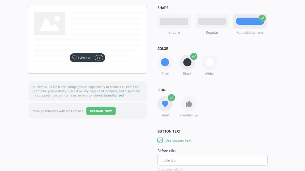 uSocial.pro 2in1: Multiple Link Page for your Instagram & Social Media Buttons and Widgets for your Website