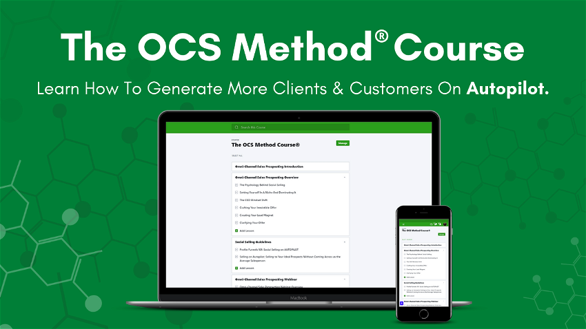 The OCS Method® | The Ultimate Omni-Channel Sales Prospecting Course