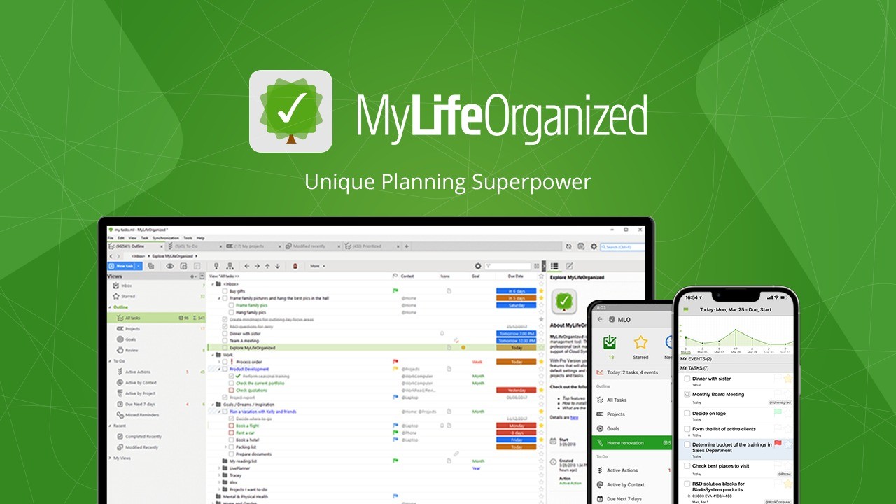 MyLifeOrganized: To-Do List Lifetime Deal-Pay Once & Never Again