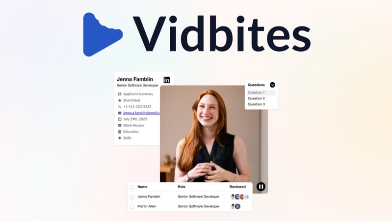 Vidbites - Video Pre-screening for Recruiting and Hiring