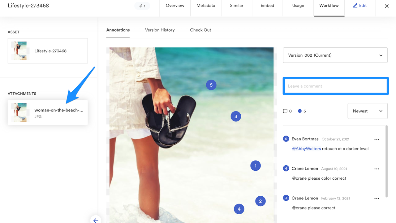 Comments and annotations