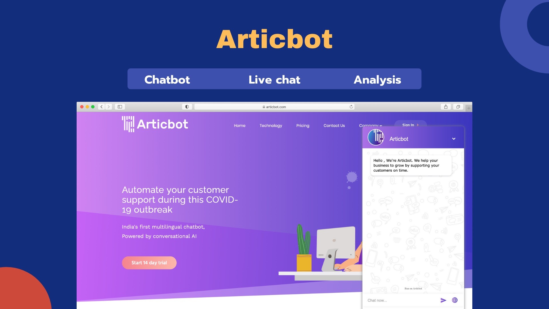 Articbot chatbot Lifetime Deal-Pay Once And Never Again