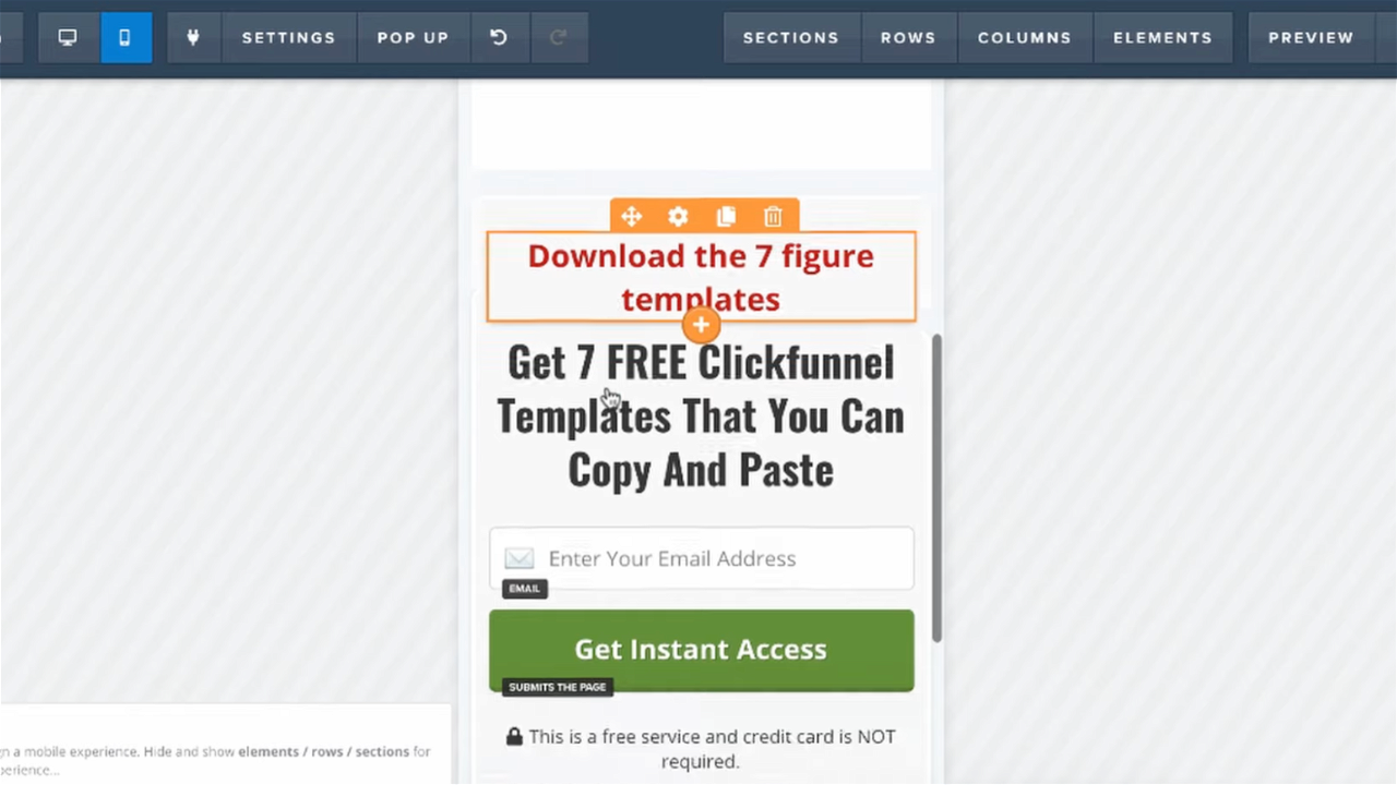 Create mobile-optimized sales funnels