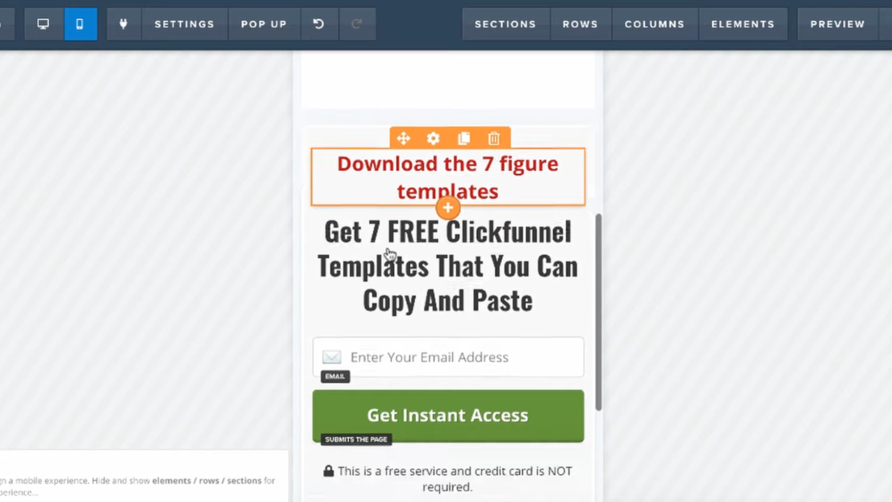 Create mobile-optimized sales funnels