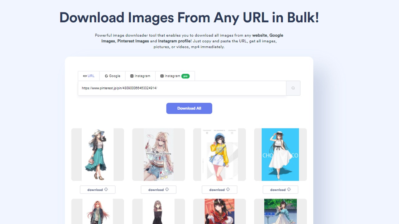 instagram bulk downloader