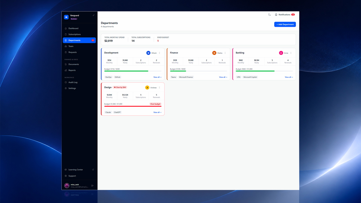 Scan your inbox for subscriptions automatically