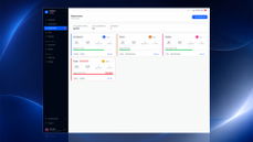 Dashboard with departments thumbnail