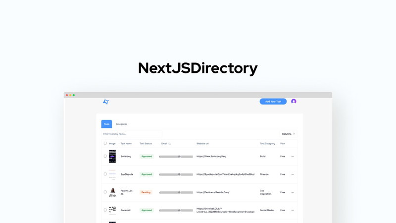 NextJSDirectory