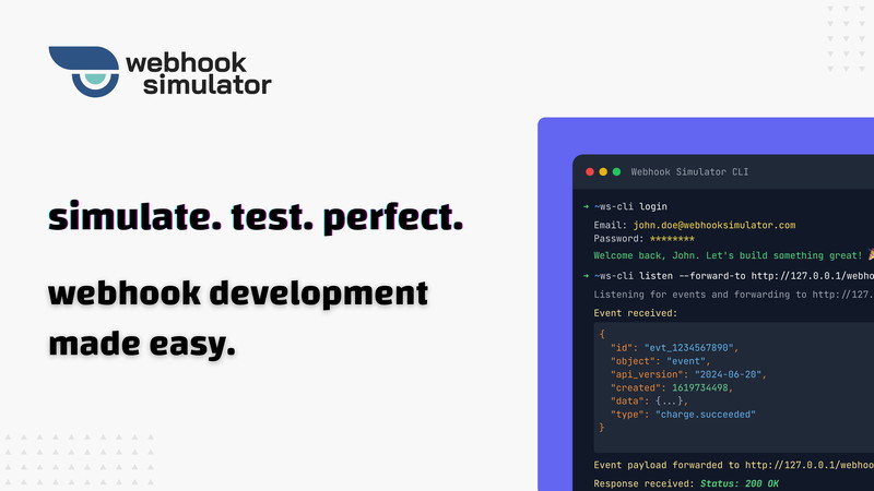 Webhook Simulator