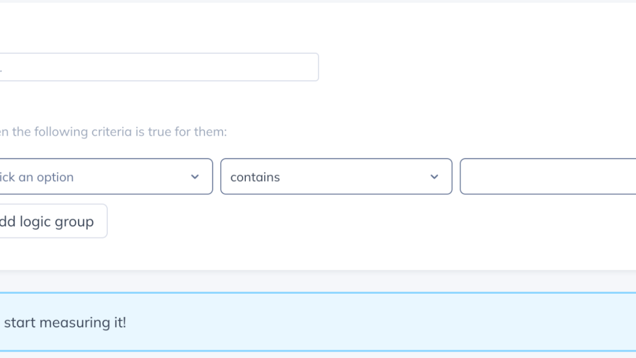 Create goals to measure engagement accurately