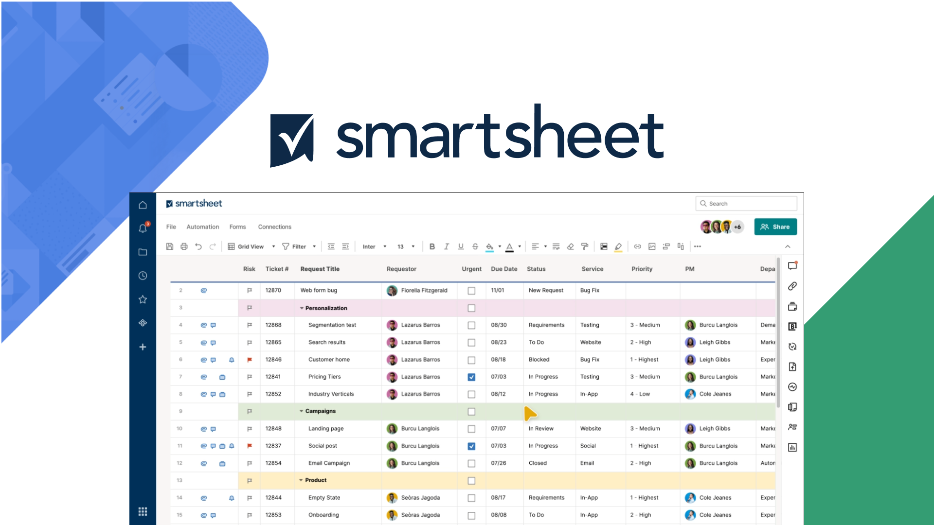 smartsheets-capture-track-data-and-schedules-appsumo