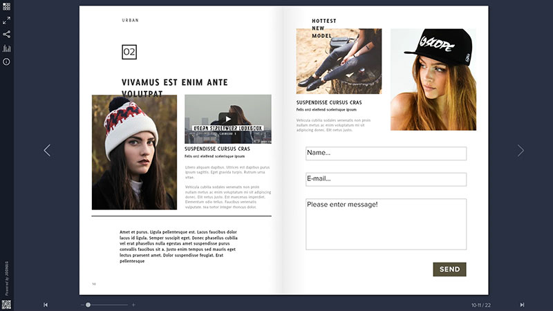 Publish and share sales enablement content