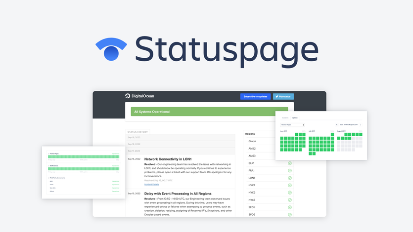 The best Statuspage alternatives