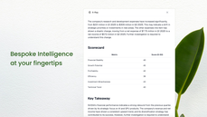 Bespoke Intelligence at your fingertips thumbnail