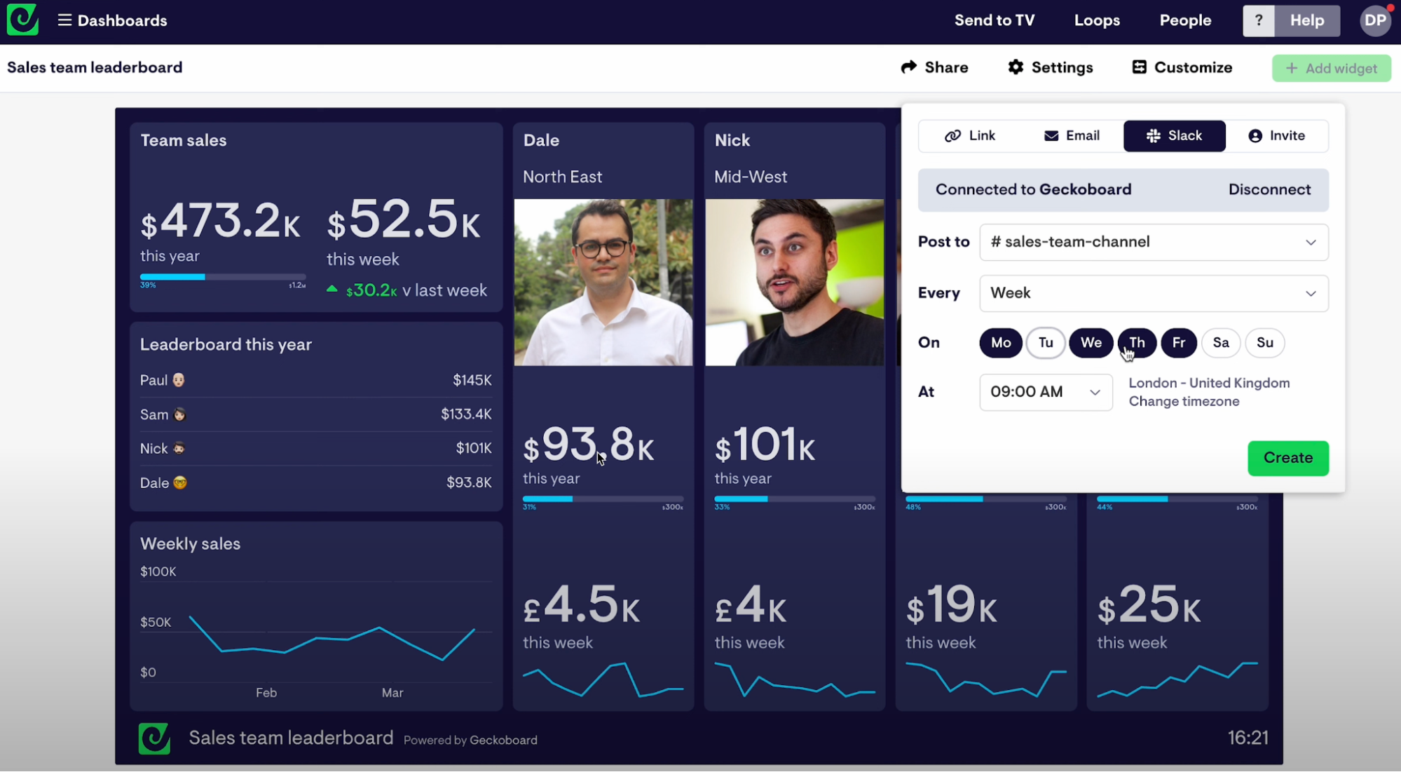 Geckoboard - Create Dashboards And Track KPIs | AppSumo