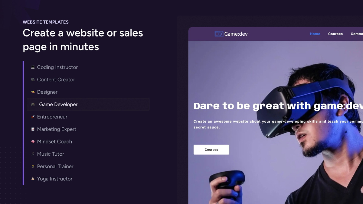 An easy to use, drag-n-drop editor powerful enough to replace your existing website solution.