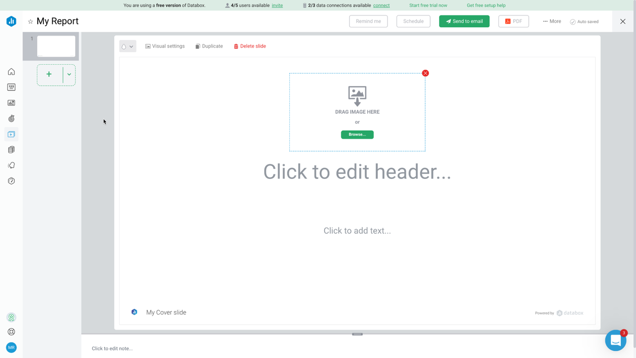 Create and customize reports