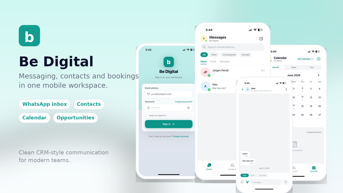 Books appointments and moves your pipeline