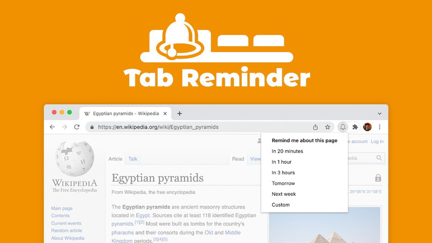 Chrome Tab Reminder