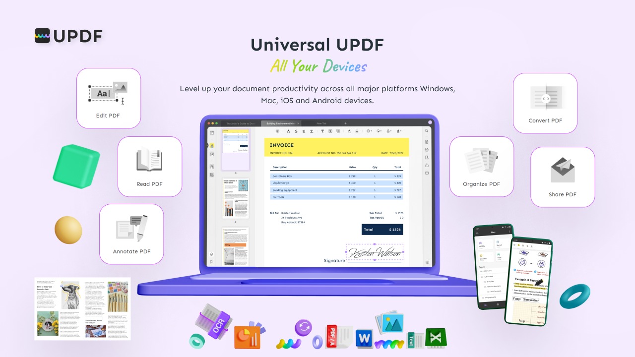 UPDF - PDF Editor All Platforms for Individuals