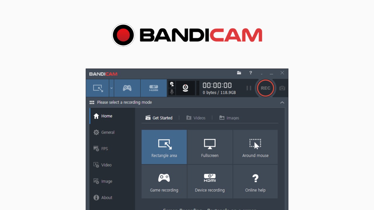 Free Game Recorder - Bandicam