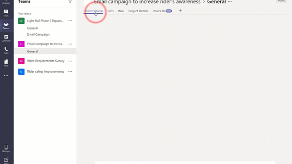 Collaborate on projects with Microsoft Teams