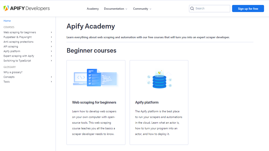 Get your web scraping skills up to shape