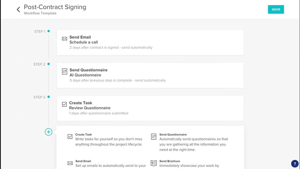 Create automations to streamline workflows